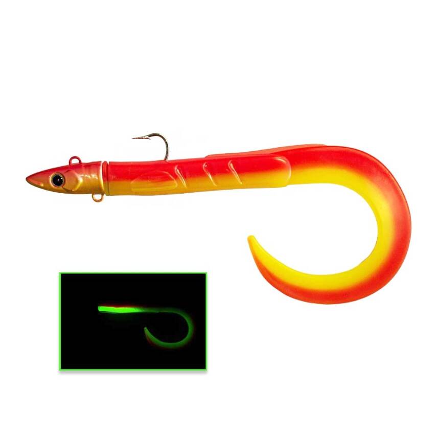 Foçalı Wing Eel 335mm 160gr Derin Su Silikon Yem - 4