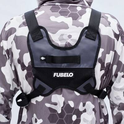 Fubelo Flow Modular Gri Göğüs Çantası - 7