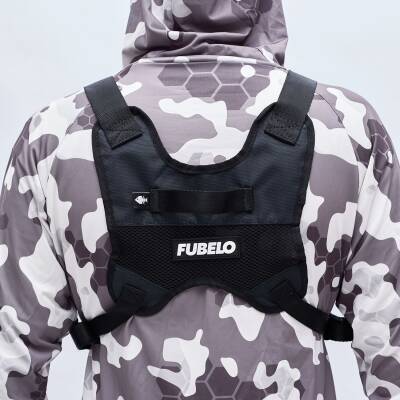 Fubelo Flow Modular Siyah Göğüs Çantası - 6