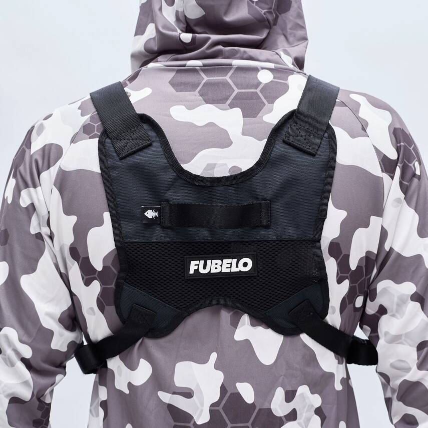Fubelo Flow Modular Siyah Göğüs Çantası - 6