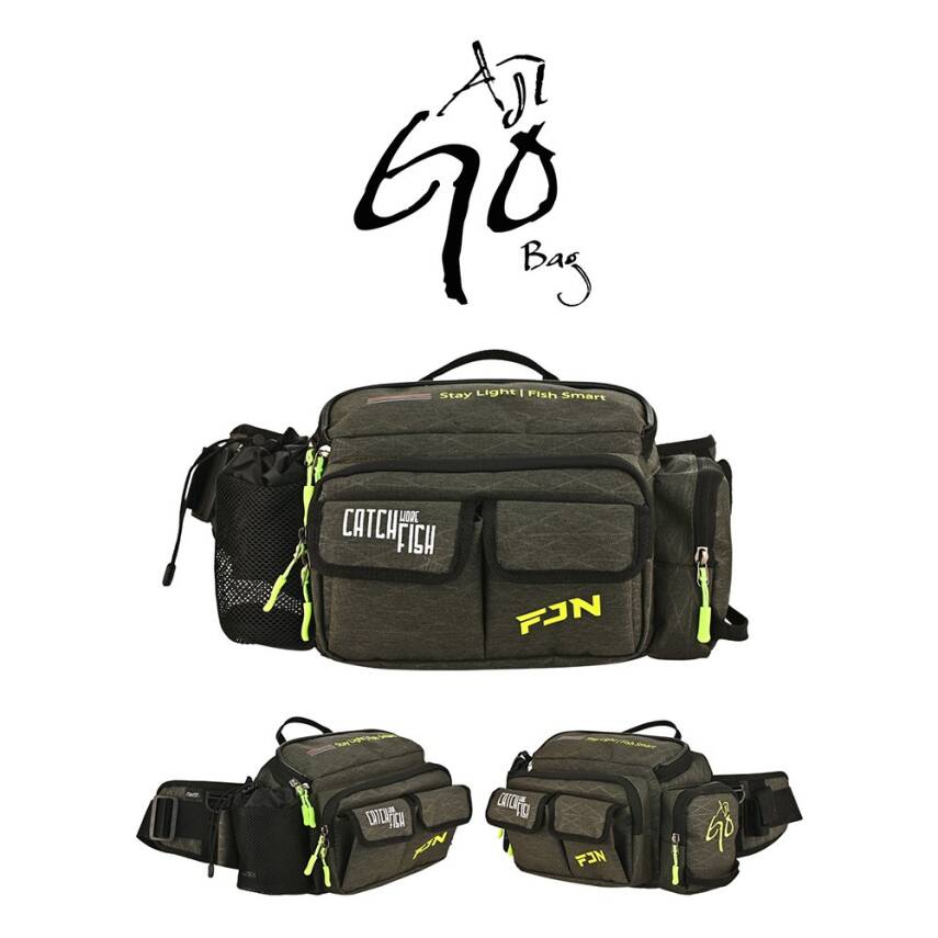Fujin AjiGo Khaki Balıkçı Bel Çantası - 1