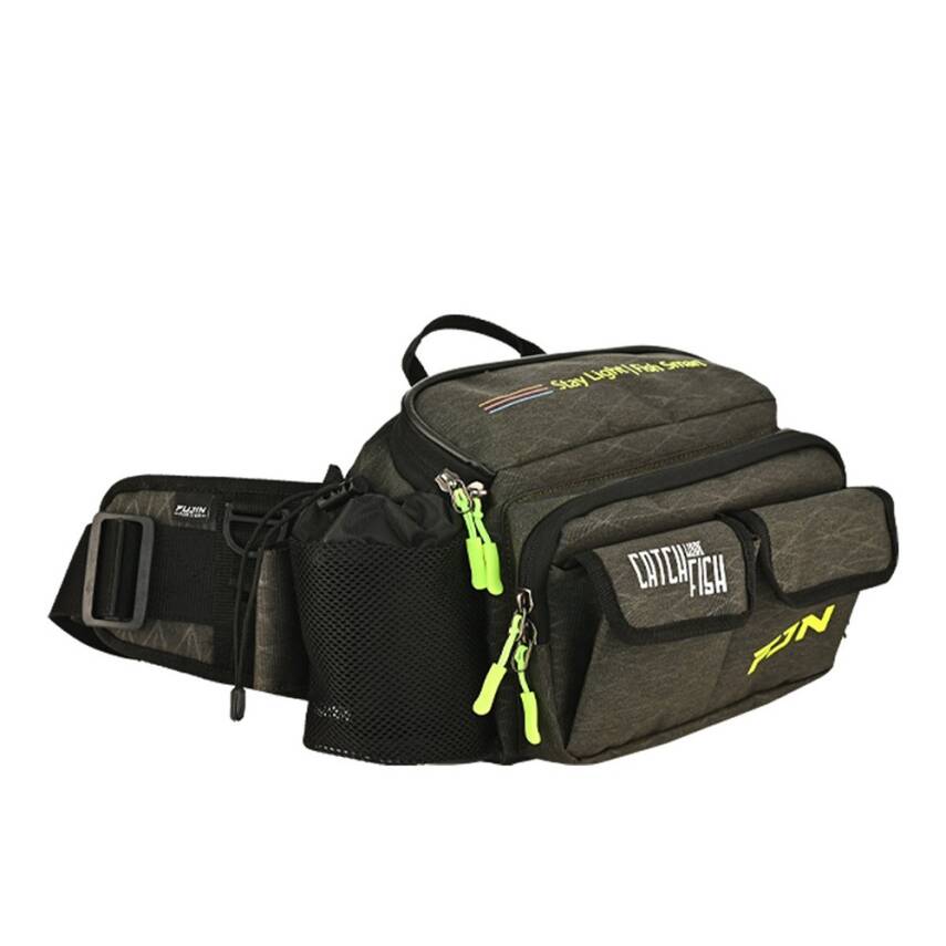 Fujin AjiGo Khaki Balıkçı Bel Çantası - 4