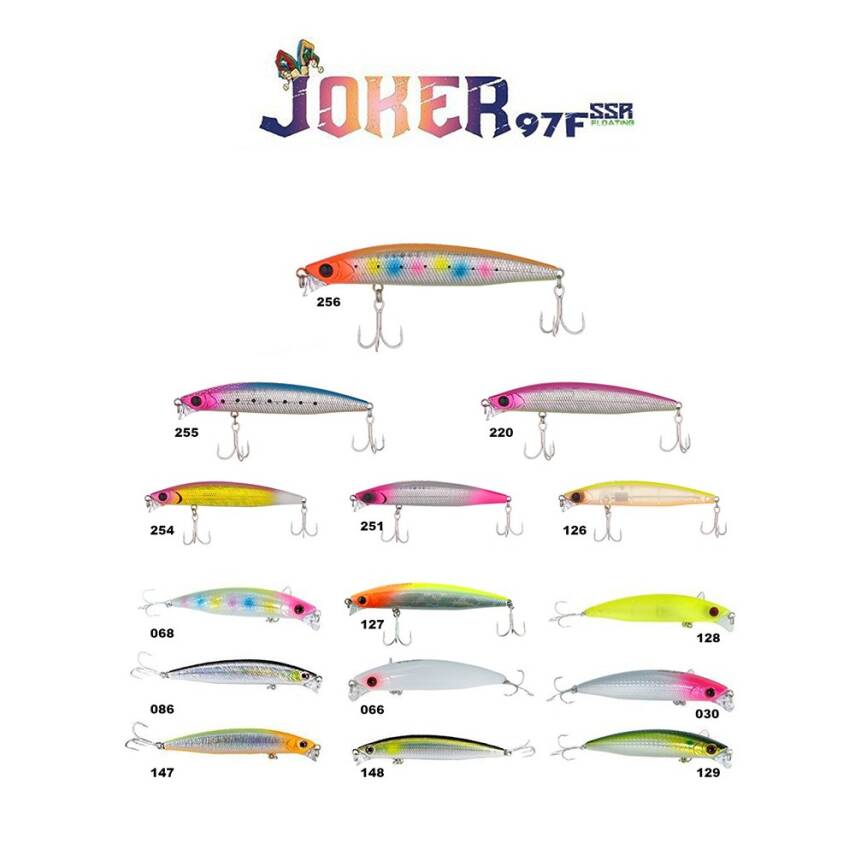 Fujin Joker 97mm 12.6gr SSR Floating Maket Balık - 18