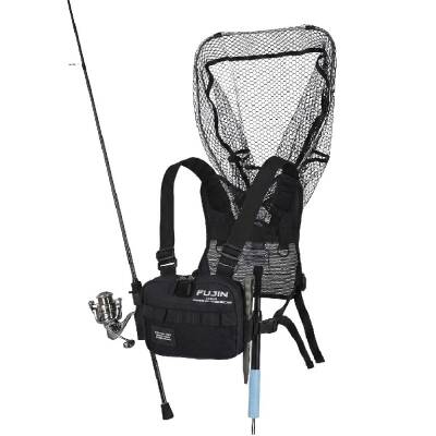 Fujin Tactical Vest Black Balıkçı Çantası - 2
