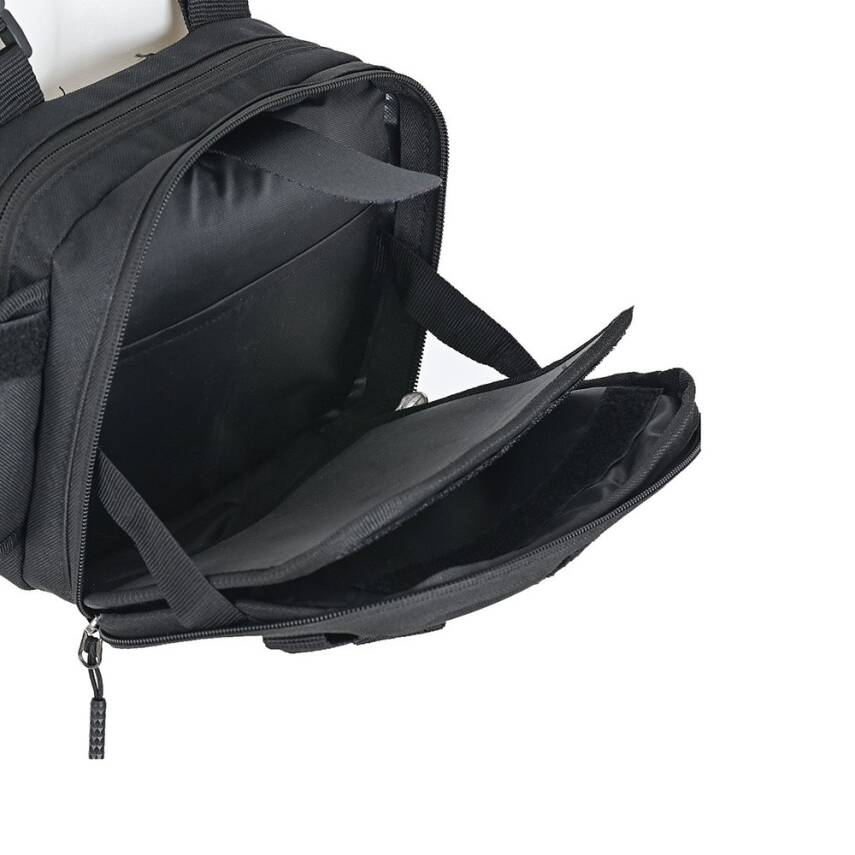 Fujin Tactical Vest Black Balıkçı Çantası - 5