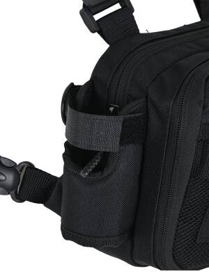 Fujin Tactical Vest Black Balıkçı Çantası - 6