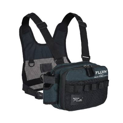 Fujin Tactical Vest Indigo Balıkçı Çantası - 2
