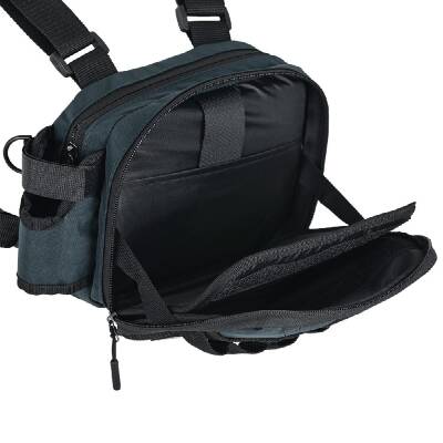 Fujin Tactical Vest Indigo Balıkçı Çantası - 5