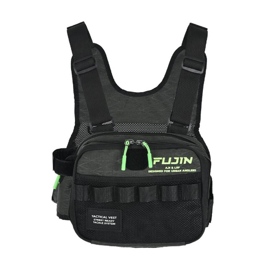 Fujin Tactical Vest Khaki Balıkçı Çantası - 2