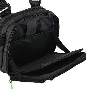 Fujin Tactical Vest Khaki Balıkçı Çantası - 4