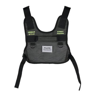 Fujin Tactical Vest Khaki Balıkçı Çantası - 5