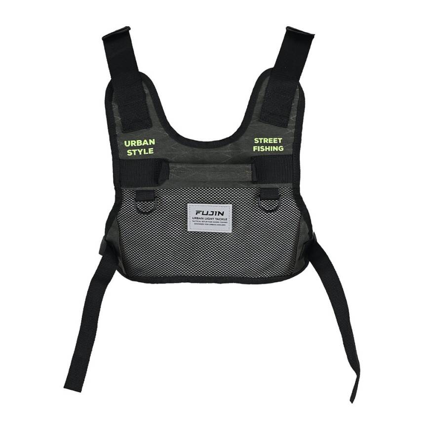 Fujin Tactical Vest Khaki Balıkçı Çantası - 5