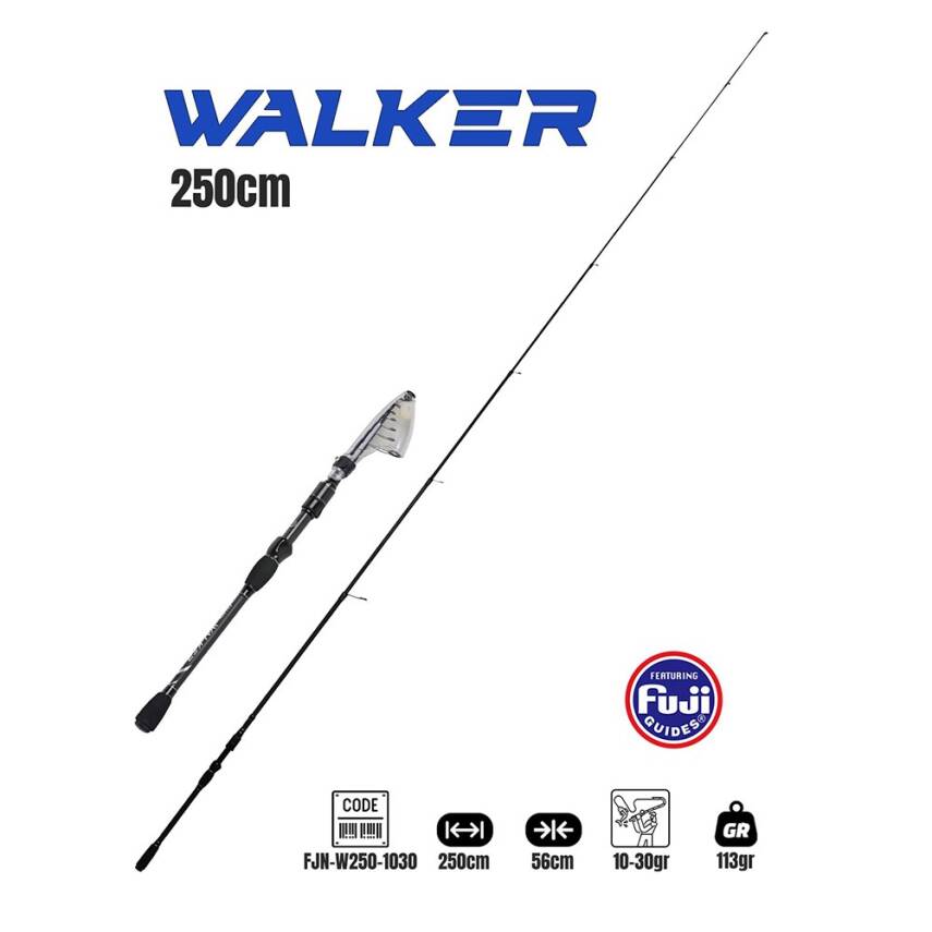 Fujin Walker 250cm 10-30gr Teleskopik Spin Kamışı - 2