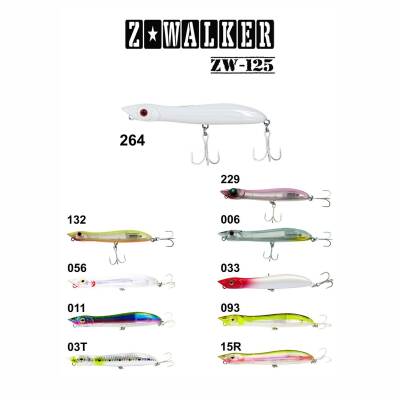 Fujin Z-Walker 125mm 18gr Su Üstü Maket Balık