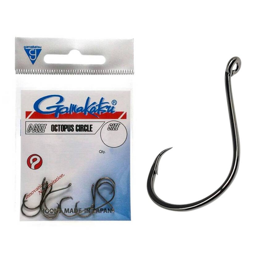 Gamakatsu Octopus Circle Siyah Olta İğnesi - 2