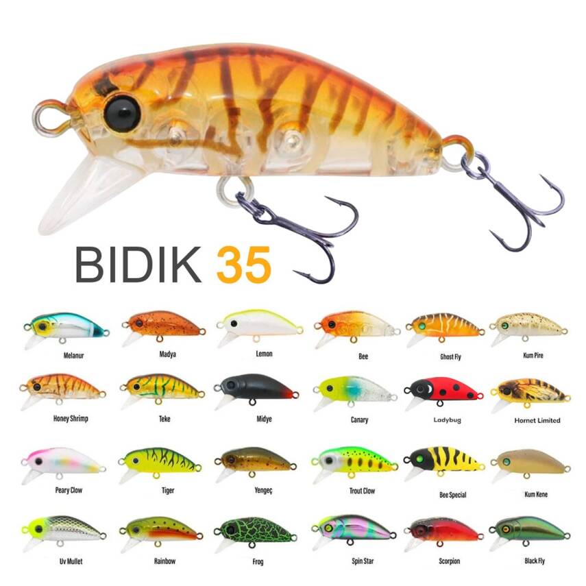 Hanfish Bıdık 3.5cm 3.1gr LRF Maket Yem - 1