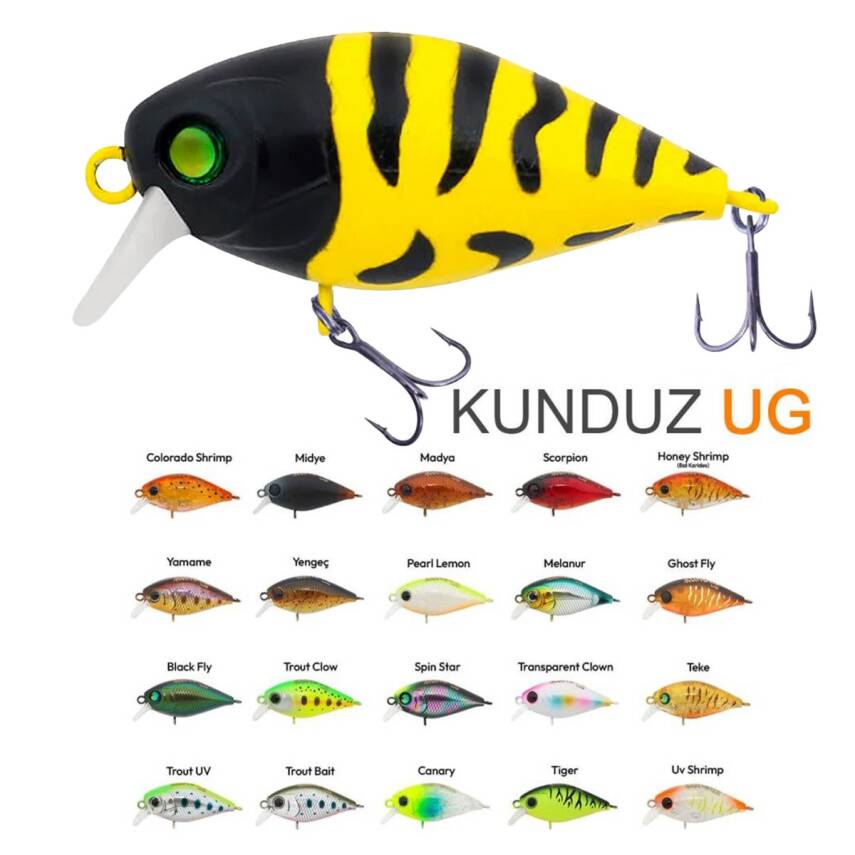 Hanfish Kunduz UG 38mm 4gr LRF Maket Yem - 1