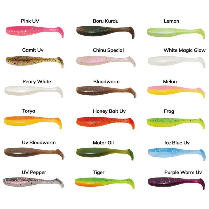 Hanfish Shad Bait 7.5cm LRF Silikon Yem - 18