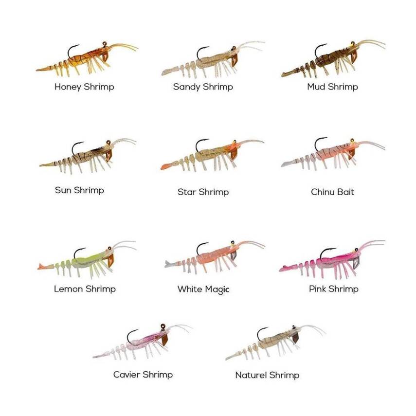 Hanfish Teke Shrimp 55mm 3.8gr Silikon Karides - 1