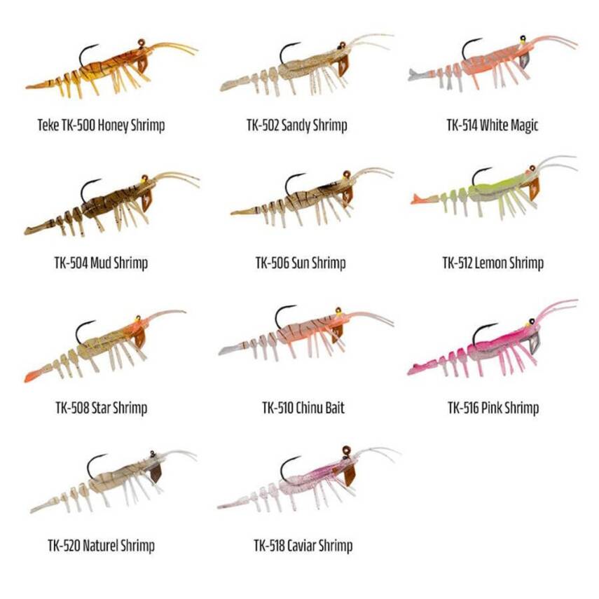 Hanfish Teke Shrimp 75mm 7gr Silikon Karides - 1