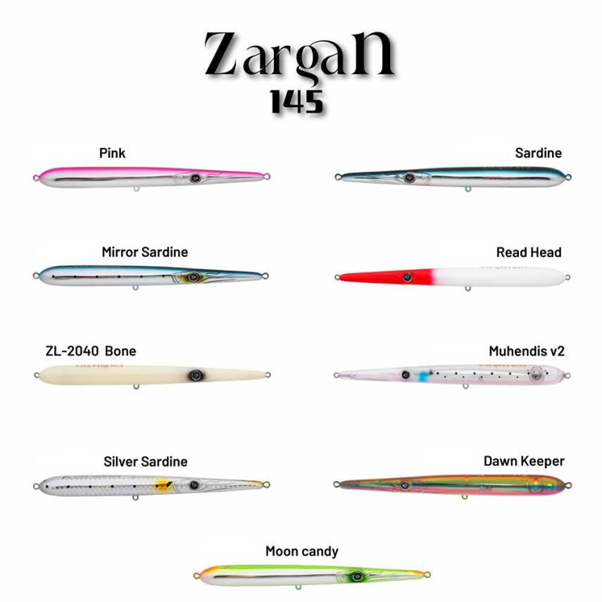 Hanfish Zargan 145mm 16gr Su Üstü Maket Yem - 1