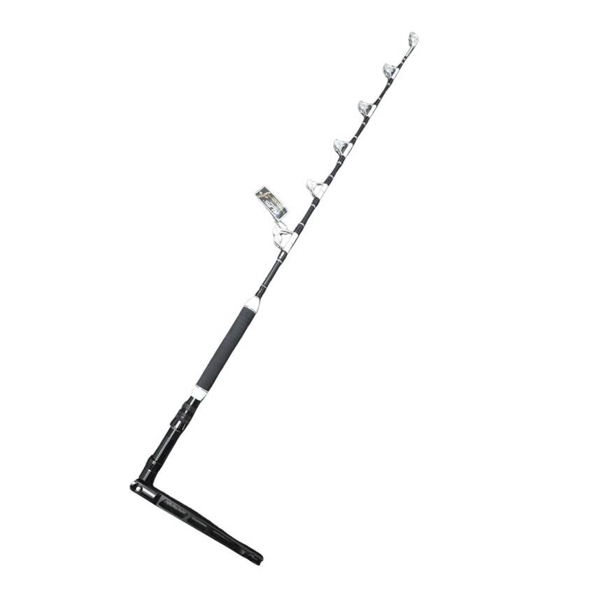 HB Custom Horizon Bluefin Pro X 80-150 Lb Ayarlanabilir Eğri Boyun Orkinos Kamışı - 3