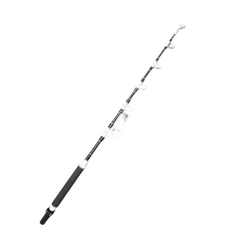 HB Custom Horizon Bluefin Pro X 80-150 Lb Ayarlanabilir Eğri Boyun Orkinos Kamışı - 5