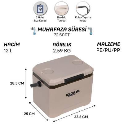 Igloo CoreMAX 12 Lt Buzluk - 5