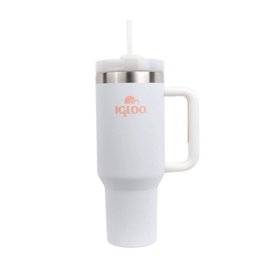 Igloo Stadler Thermo-Mug 1.2 Lt Beyaz Pipetli Termos - 1