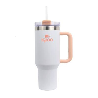 Igloo Stadler Thermo-Mug 1.2 Lt Beyaz Somon Pipetli Termos