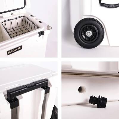 Igloo Ultima 60 Qt Tekerlekli RotoMold 57 Lt Buzluk - 4