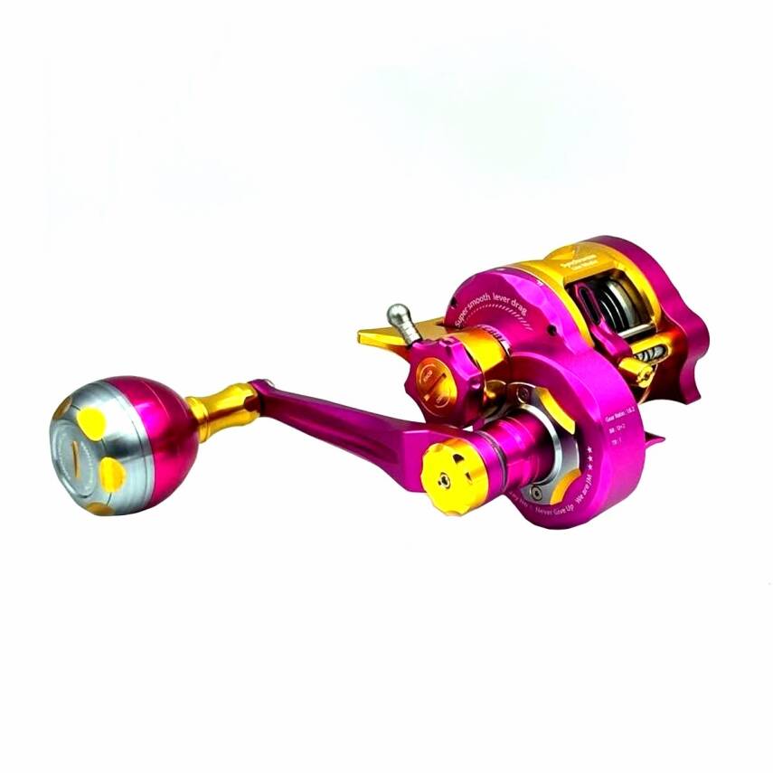 Jigging Master Gangster PE Micro (Sol Kol) Pink Gold Jig Olta Makinesi - 1