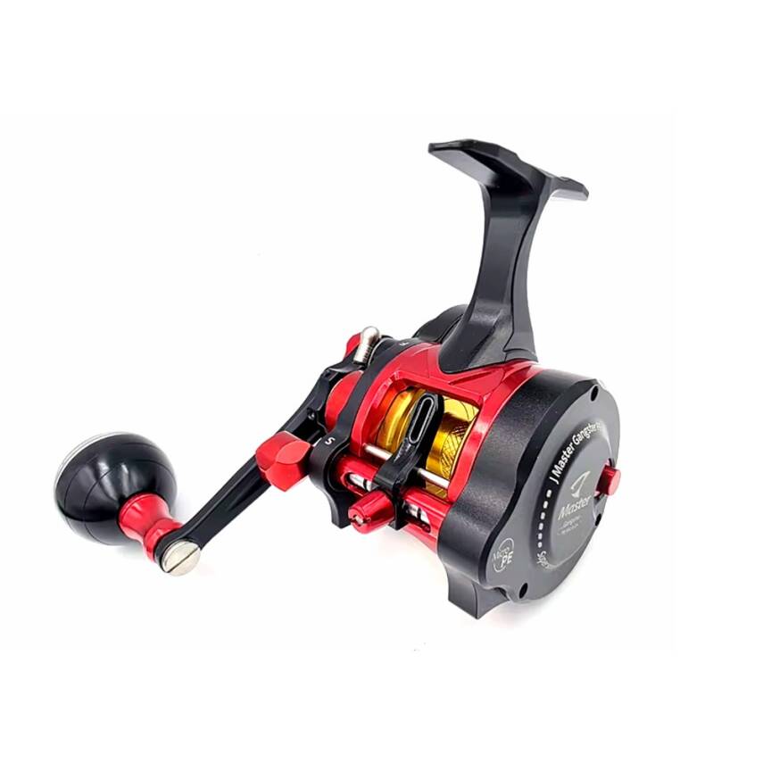 Jigging Master Underhead Gangster PE Micro (Sol Kol) Black Red Jig Olta Makinesi - 2