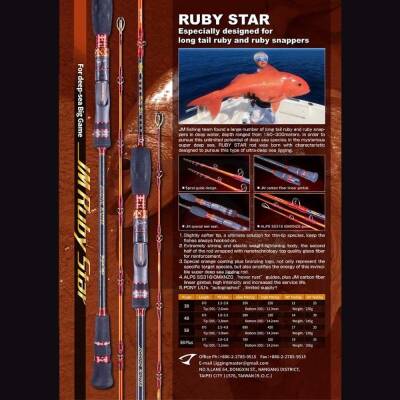 Jigging Master Ruby Star 4B 182cm 500gr (Tetikli) Slow Jig Olta Kamışı - 2