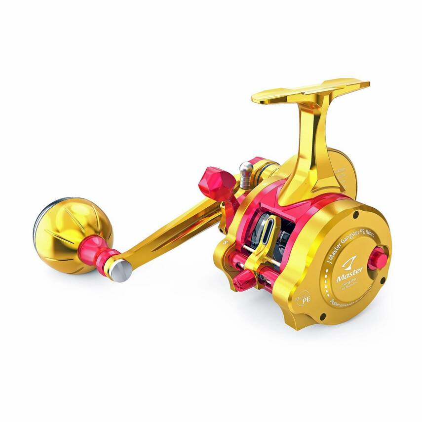 Jigging Master Underhead Gangster PE Micro (Sağ Kol) Gold Red Jig Olta Makinesi - 2