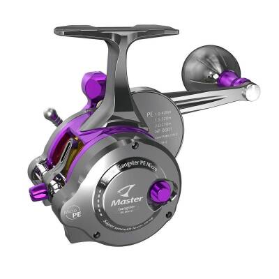 Jigging Master Underhead Gangster PE Micro (Sağ Kol) Titanium Purple Olta Makinesi