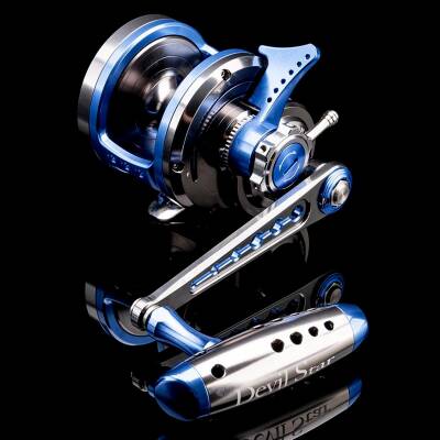 Jigging Master Wiki Devil Star 3000 H Turbo Knob (Sağ Kol) Titanium Blue Jig Olta Makinesi