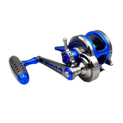 Jigging Master Wiki Devil Star 3000 H Turbo Knob (Sağ Kol) Titanium Blue Jig Olta Makinesi - 2