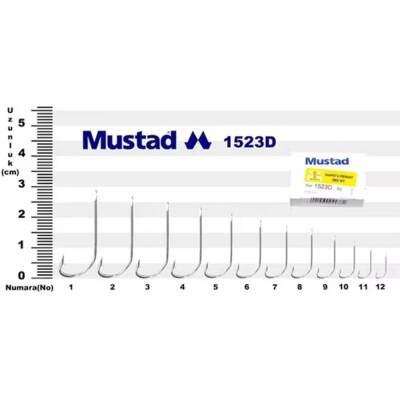 Mustad 1523 Olta İğnesi 100 Adet - 2