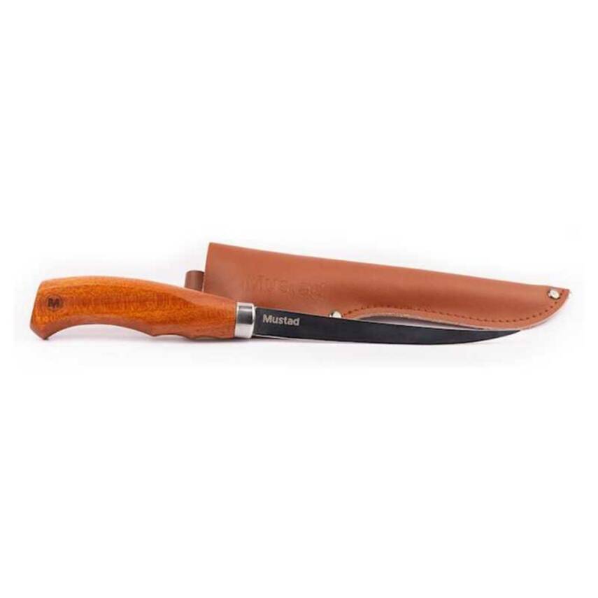 Mustad Taşıma Kılıflı Çelik Fileto Bıçağı - 6 inç - 1