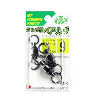 NT Swivel R.RYB3 Çift Halkalı Rulmanlı Big Game Fırdöndü - 2