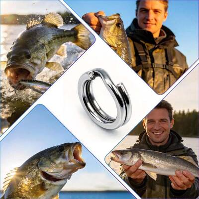 NT Swivel TenMouth Hyper Ring GT Paslanmaz Split Ring - 3