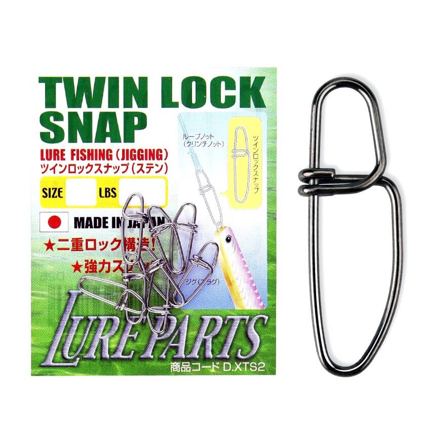 NT Swivel TenMouth Twin Lock Snap LRF ve Spin Klipsi - 1
