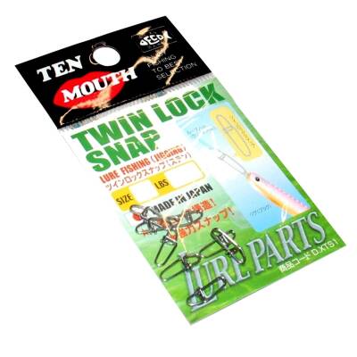 NT Swivel TenMouth Twin Lock Snap LRF ve Spin Klipsi - 4
