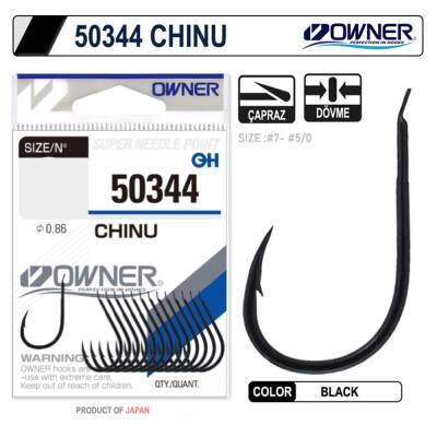 Owner 50344 Chinu Black İğne