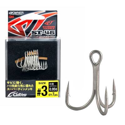 Owner Cultiva ST-46 Super Tin Stinger Triple Üçlü İğne