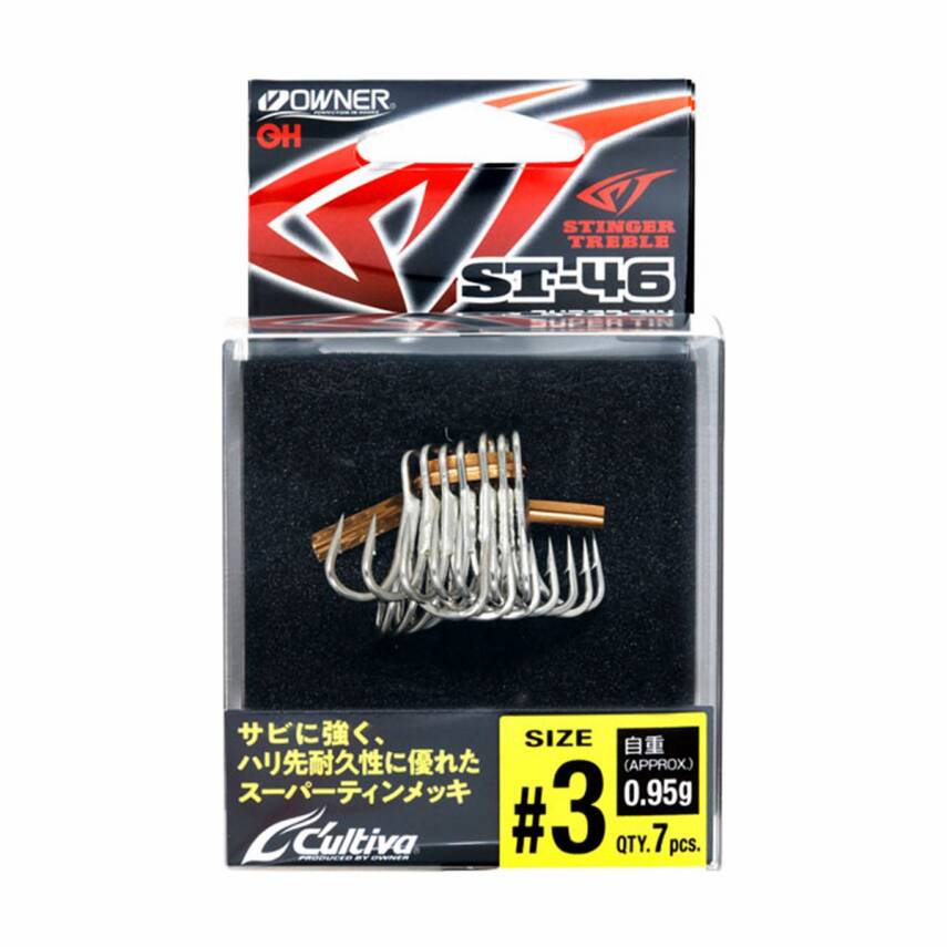 Owner Cultiva ST-46 Super Tin Stinger Triple Üçlü İğne - 3