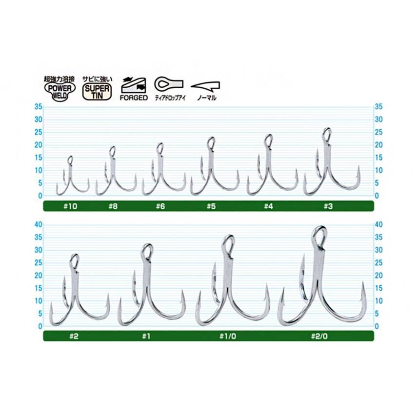 Owner Cultiva ST-46 Super Tin Stinger Triple Üçlü İğne - 4