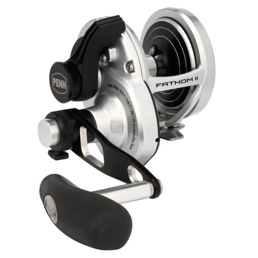 Penn Fathom II Lever Drag 2 Speed Trolling Çıkrık - 1