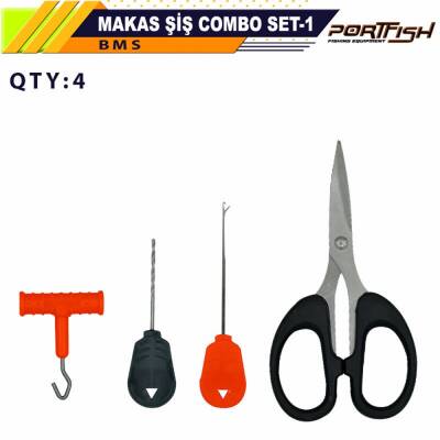 Portfish Boili Makas Şiş Combo Seti 4 lü - 2